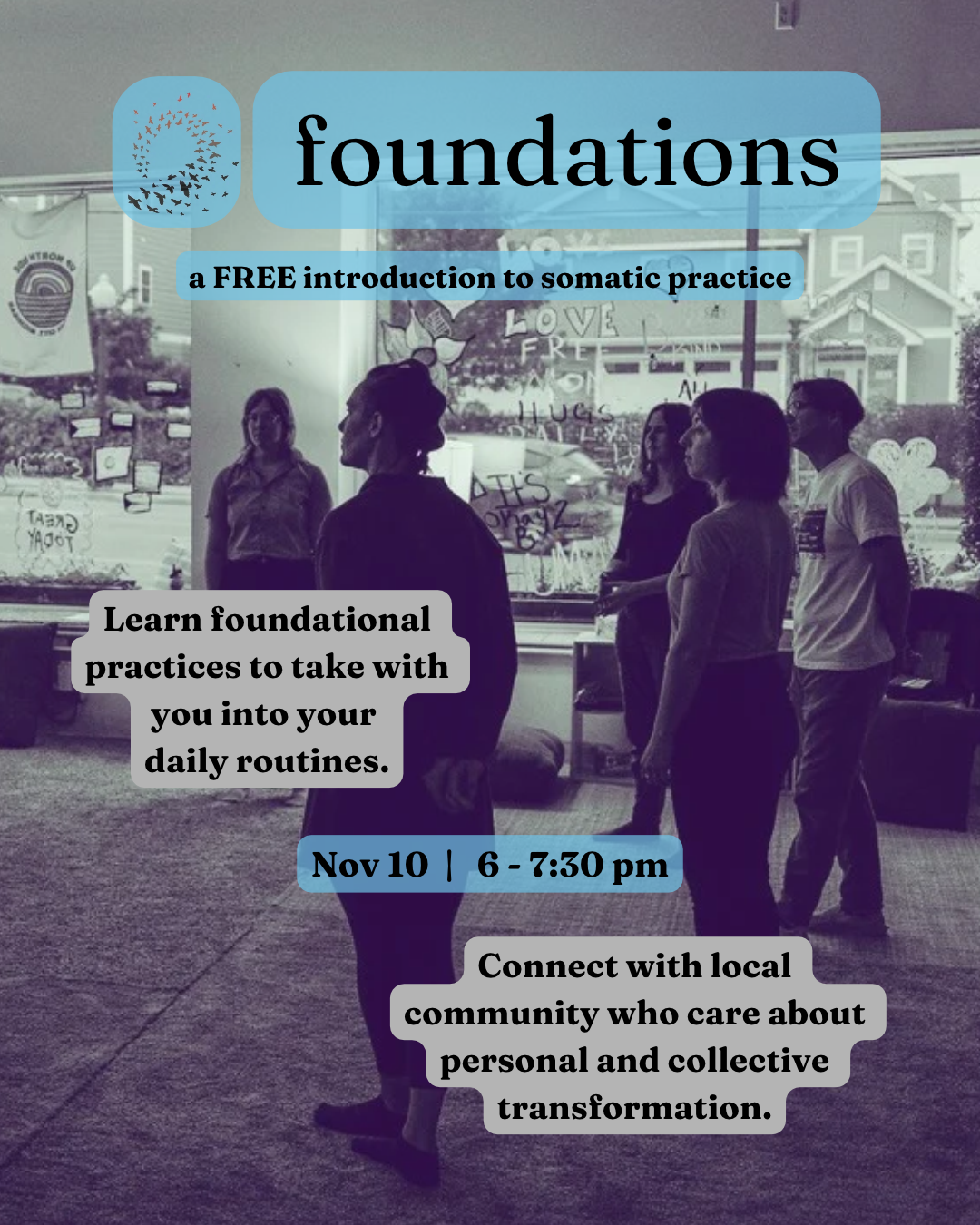 Foundations: a FREE somatic practice space