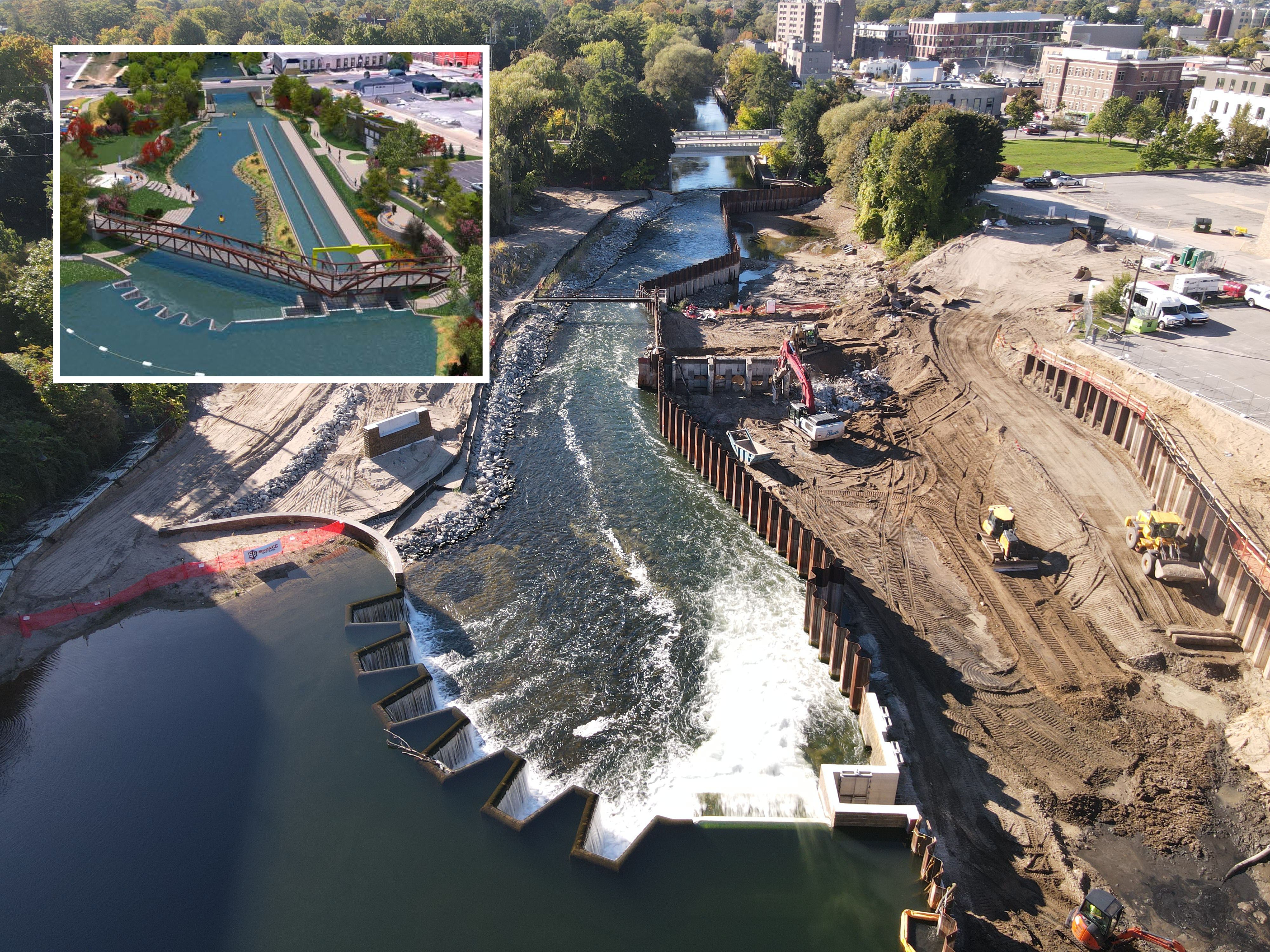 With Union Street Dam Out, FishPass On Schedule For 2027 Completion ...