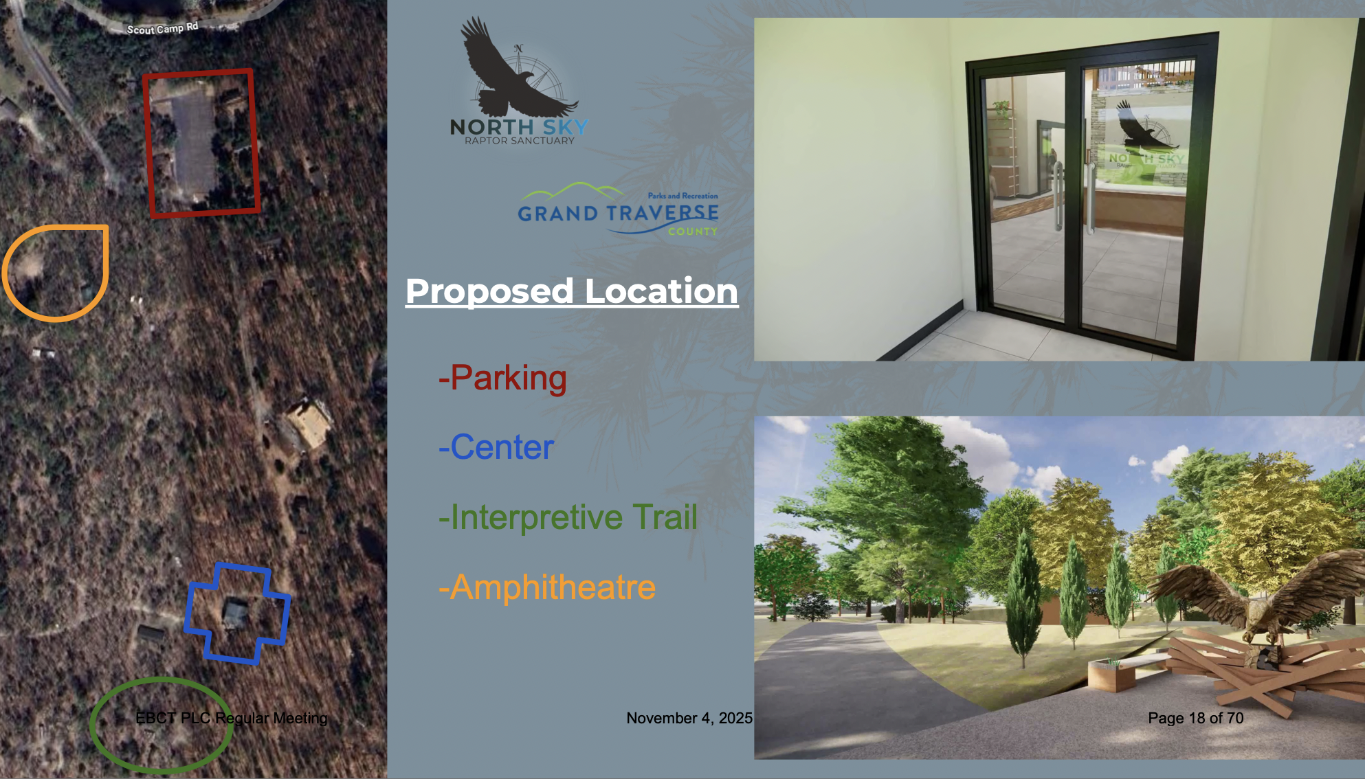 Camp Greilick, Rehmann Farm, Slope Rules on East Bay Agenda