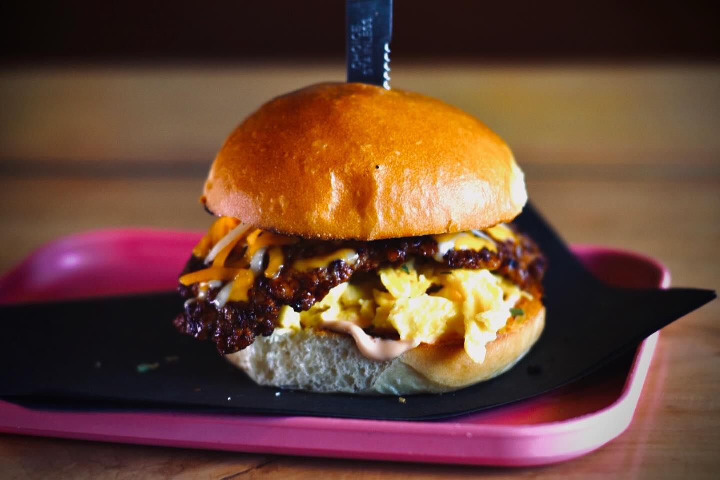 Oakwood Announces 1,000 Burger Challenge to Support Bergstrom's Owner