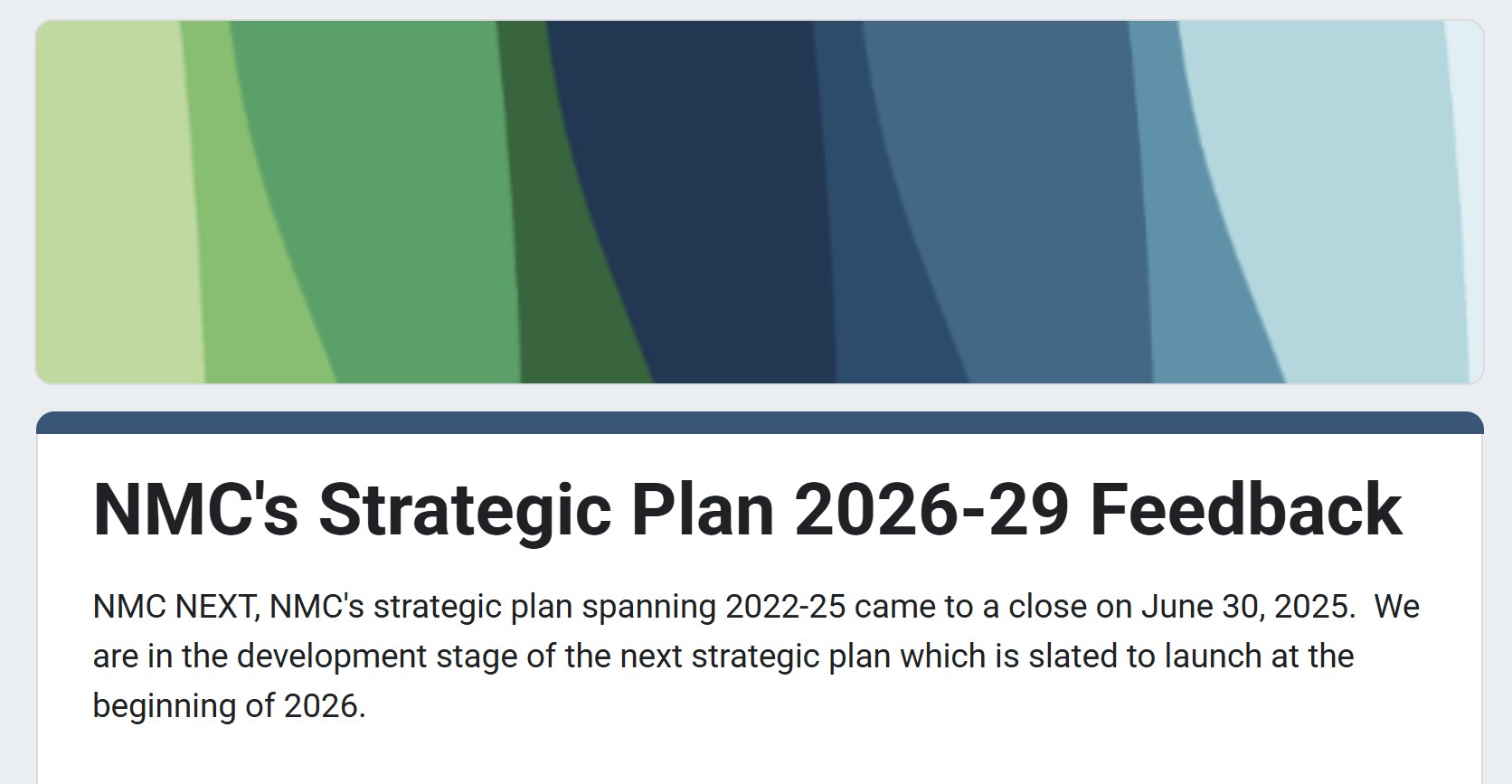 NMC Seeks Community Input On New Strategic Plan | The Ticker